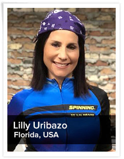 Lilly Uribazo, Spinning® Master Instructor | Florida, USA