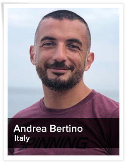 Andrea Bertino, Spinning® Master Instructor and Power Specialist Master Instructor | Italy