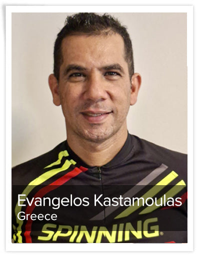 Evangelos Kastamoulas, Spinning® Master Instructor and Power Specialist Team | Greece