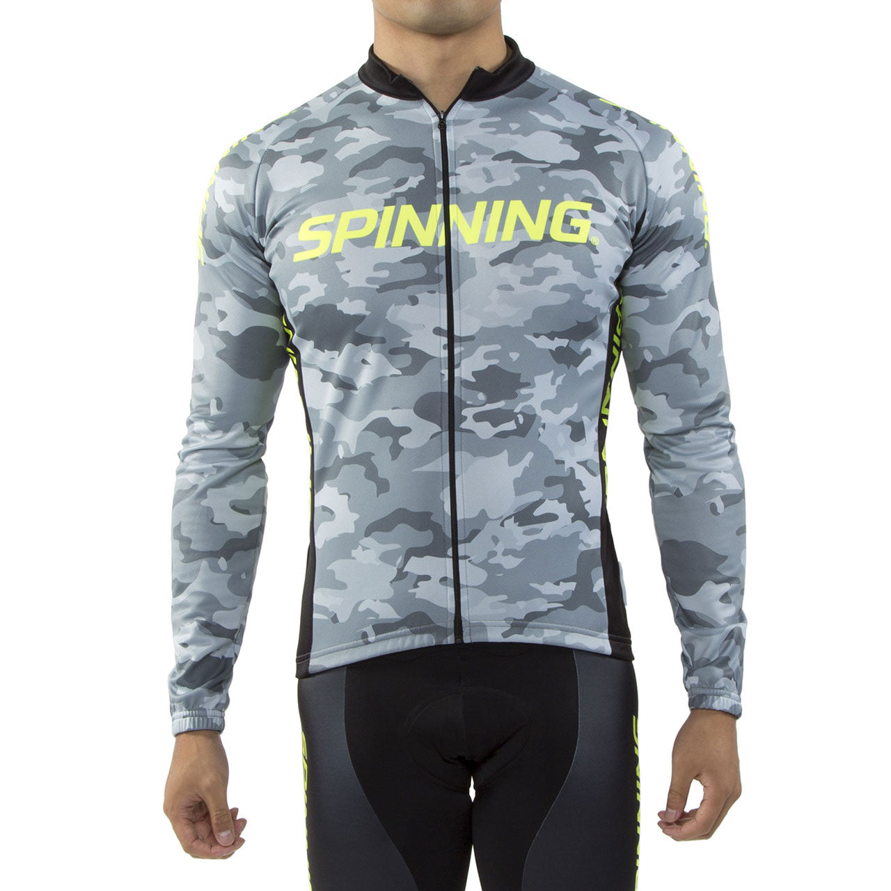 Spinning® Hercules Men's Cycling Jacket Yellow - Spinning