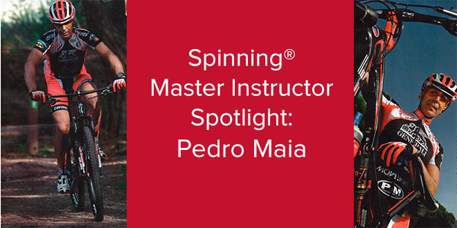 Pedro Maia, Spinning® Master Instructor and World 24H Solo Champion | Scotland