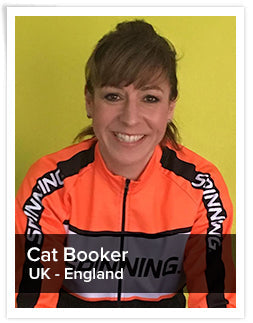 Cat Booker, Spinning® Master Instructor and Power Specialist Master Instructor | England