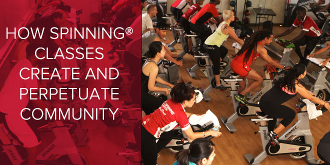 How Spinning® Classes Create and Perpetuate Community