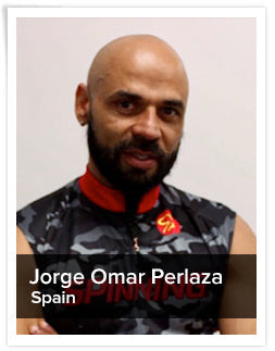 Jorge Omar Perlaza, Spinning® Master Instructor | Spain - Spinning