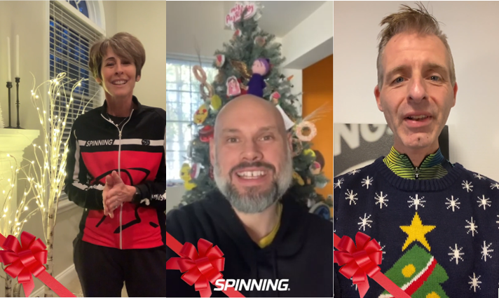 Season's Greetings from Spinning® Master Instructors Around the Globe!