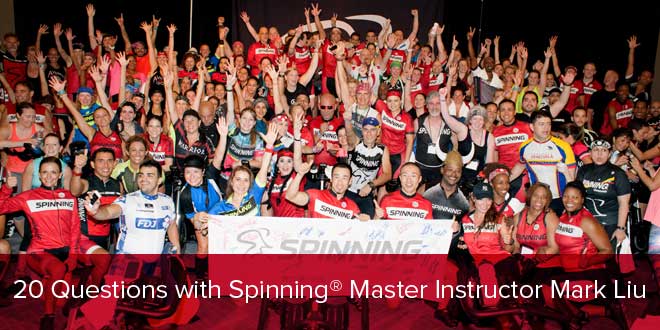 20 Questions with Spinning® Master Instructor Mark Liu | Canada