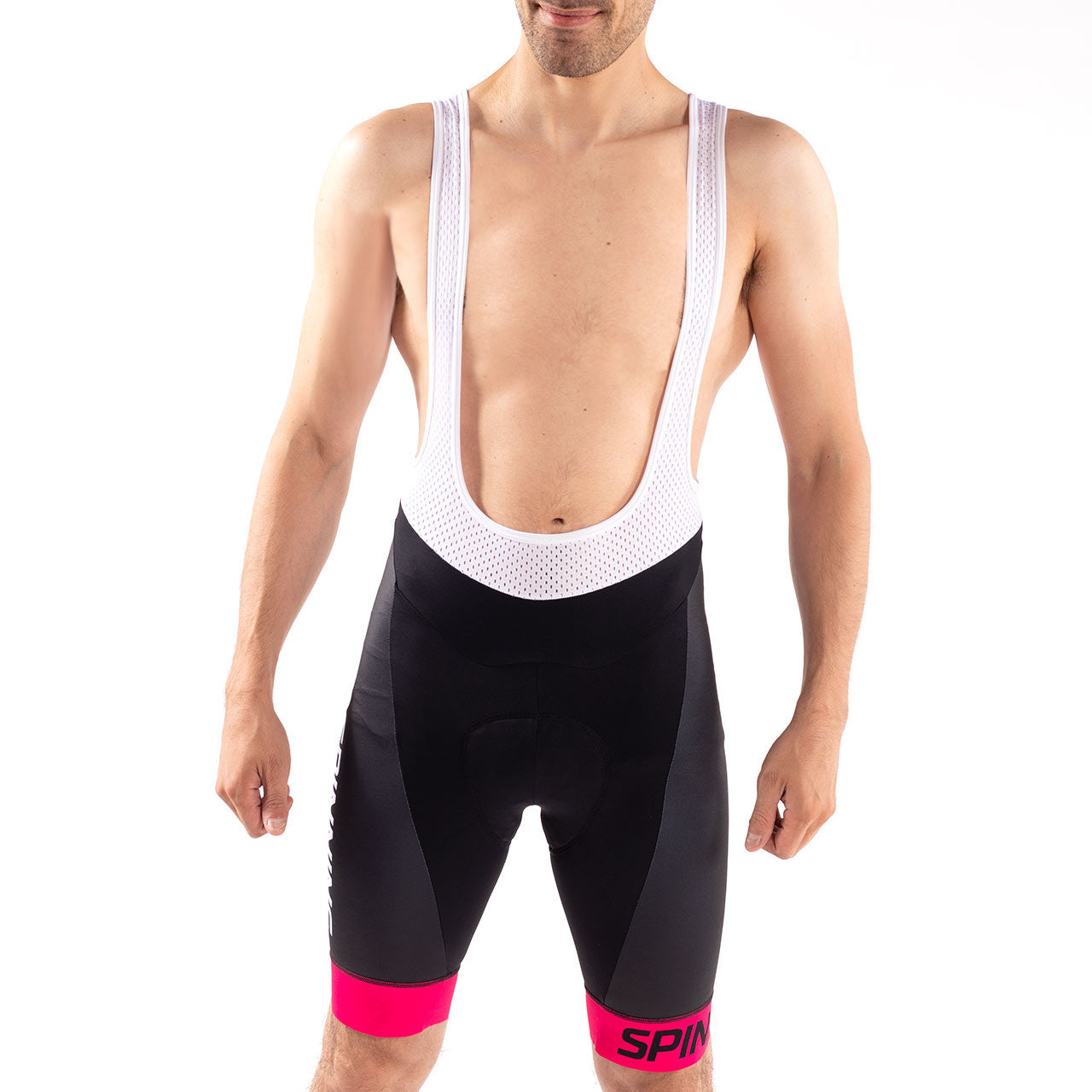 Spinning® Team Bib Padded Cycling Short - Pink - Spinning