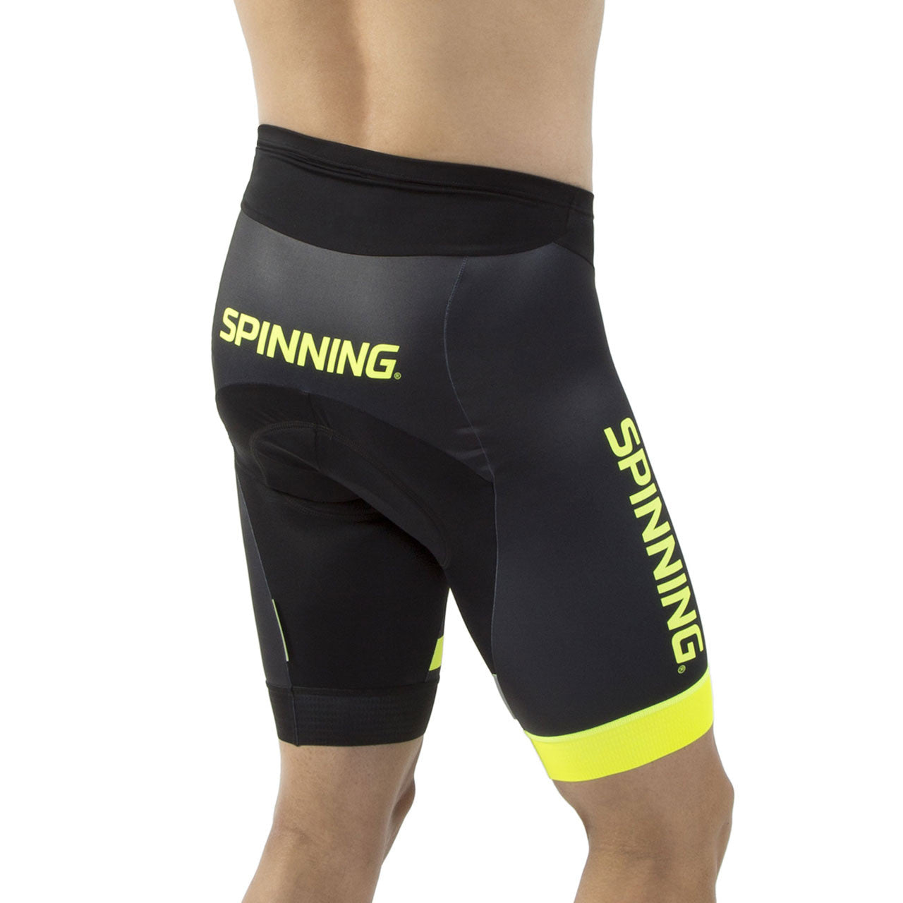 Spinning® Vega Men's Cycling Shorts Yellow - Spinning