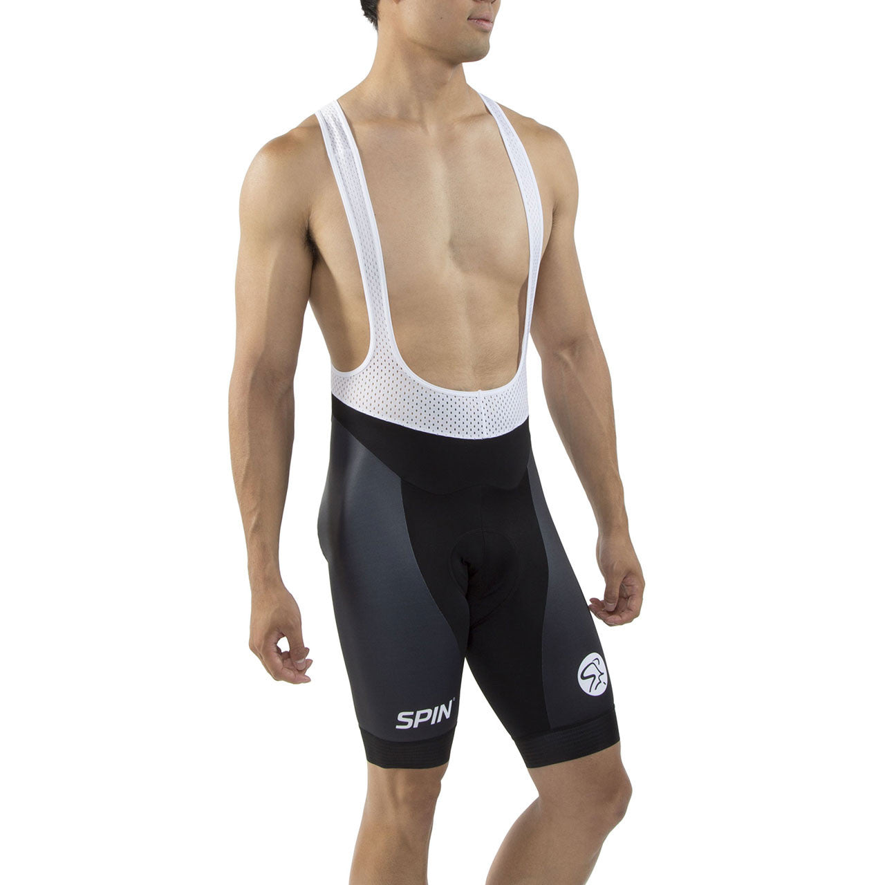 Spin Pro Pad Bib Mens Black - Spinning