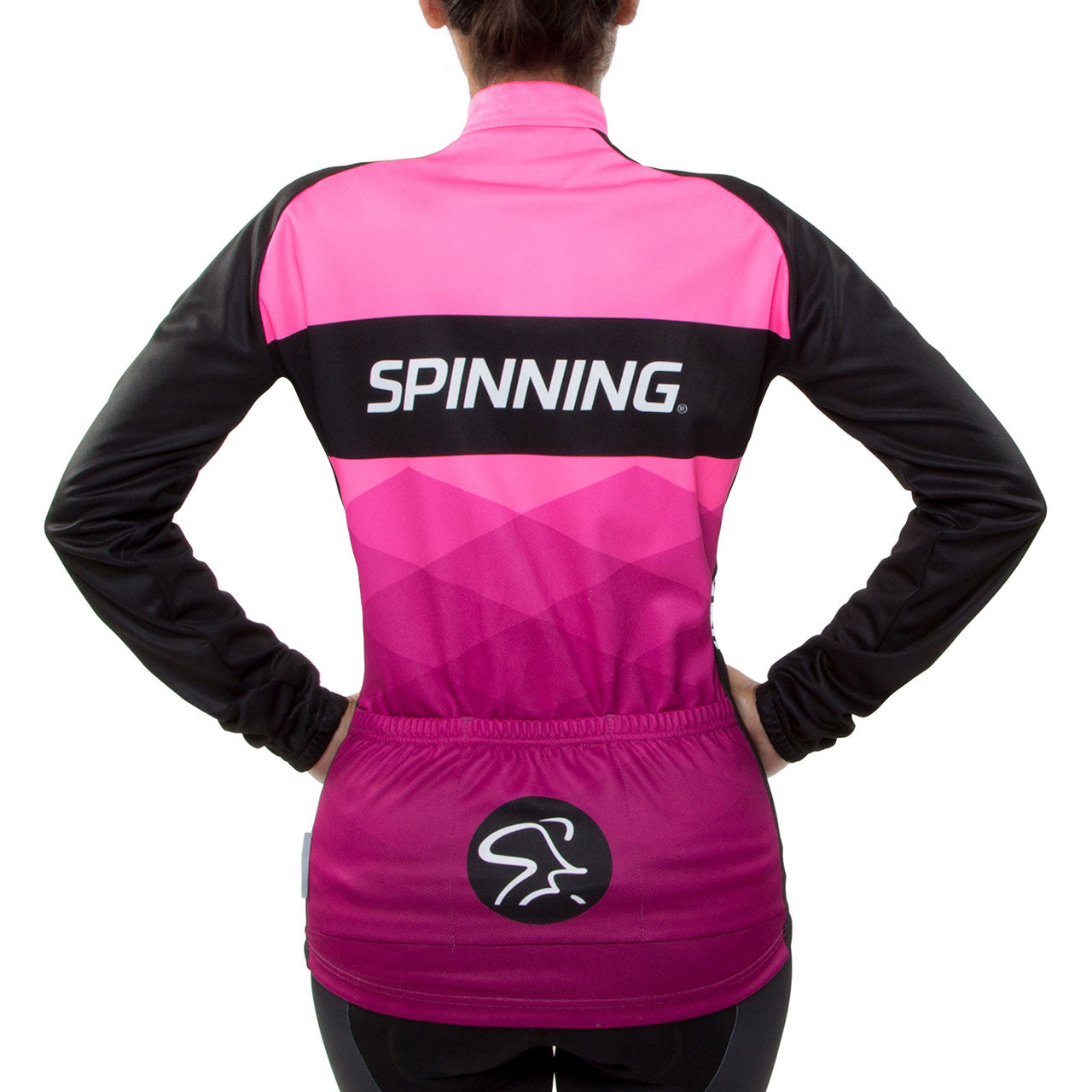 Spinning® Orion Women's Cycling Jacket Pink - Spinning