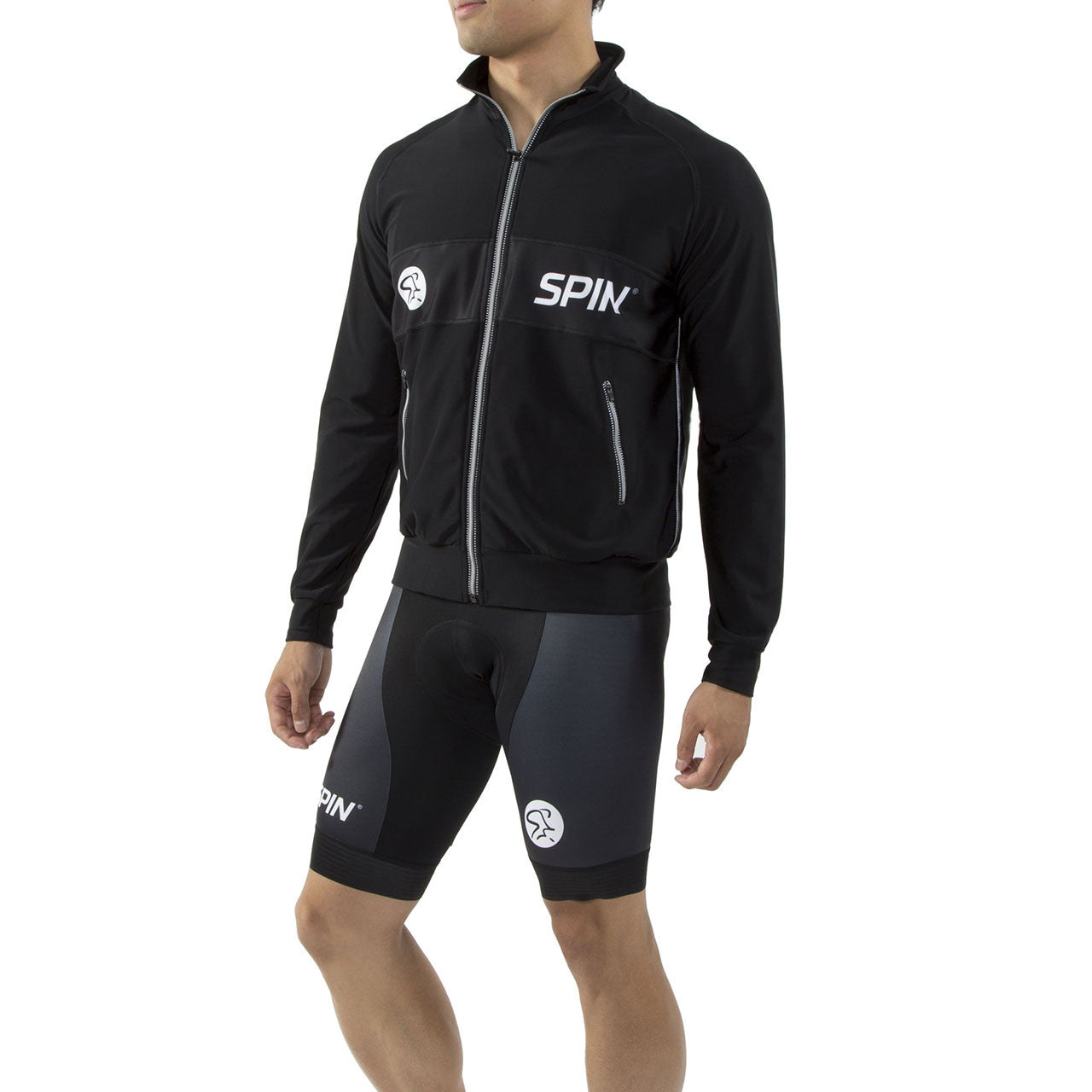 Spin® Pro Padded Men's Short - Black - Spinning