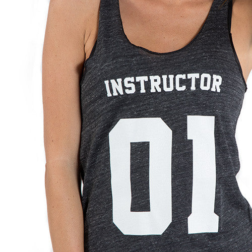 Spinning Instructor 01 Jersey Tank Womens - Spinning