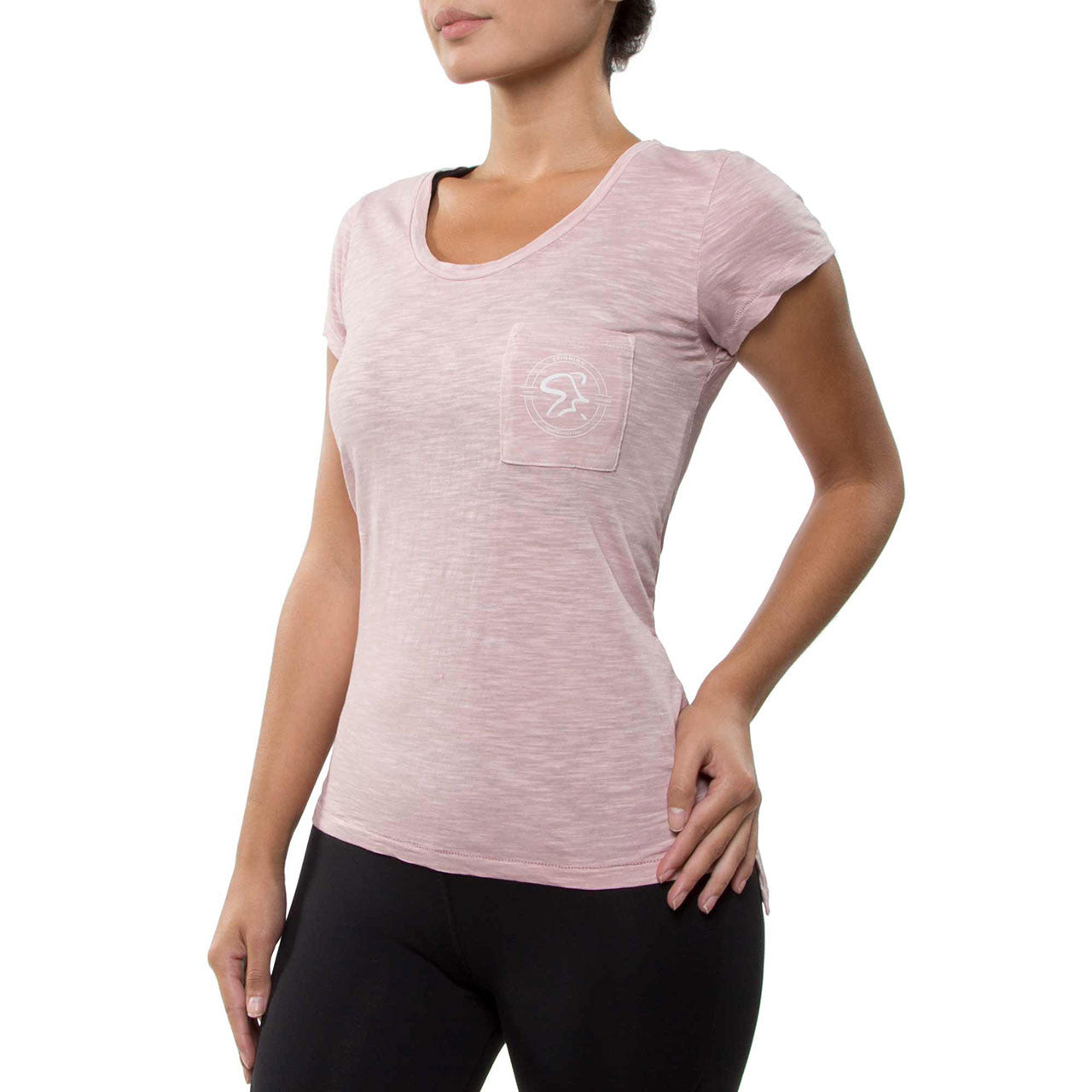 Trademark Short Sleeve Tee Womens - Spinning