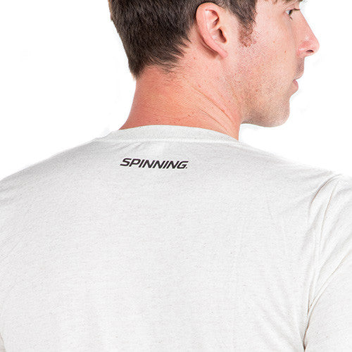 Spinning® Triblend Short Sleeve Tee - Oatmeal - Spinning