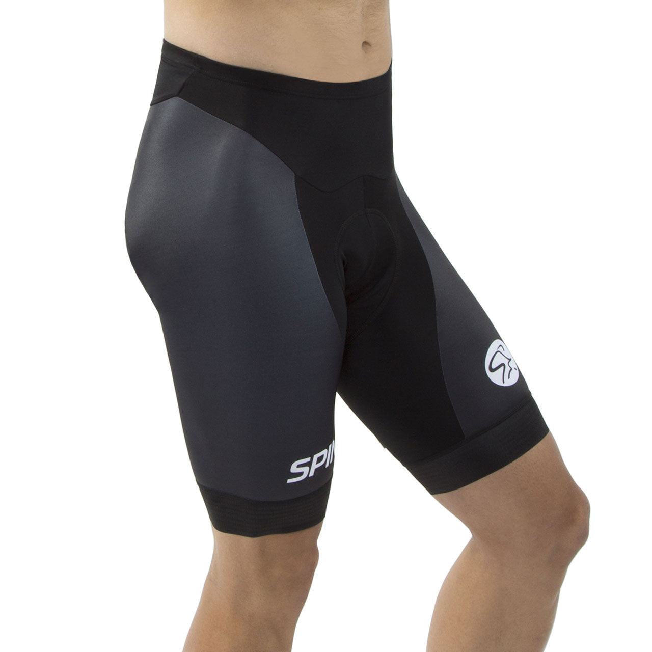 Spin® Pro Padded Men's Short - Black - Spinning