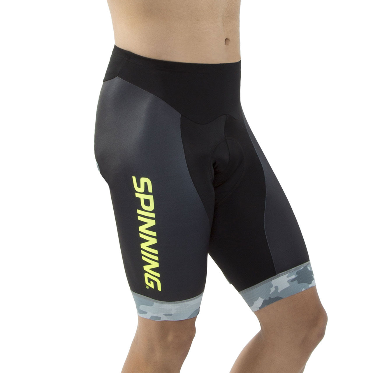 Spinning® Hercules Men's Cycling Shorts Yellow - Spinning