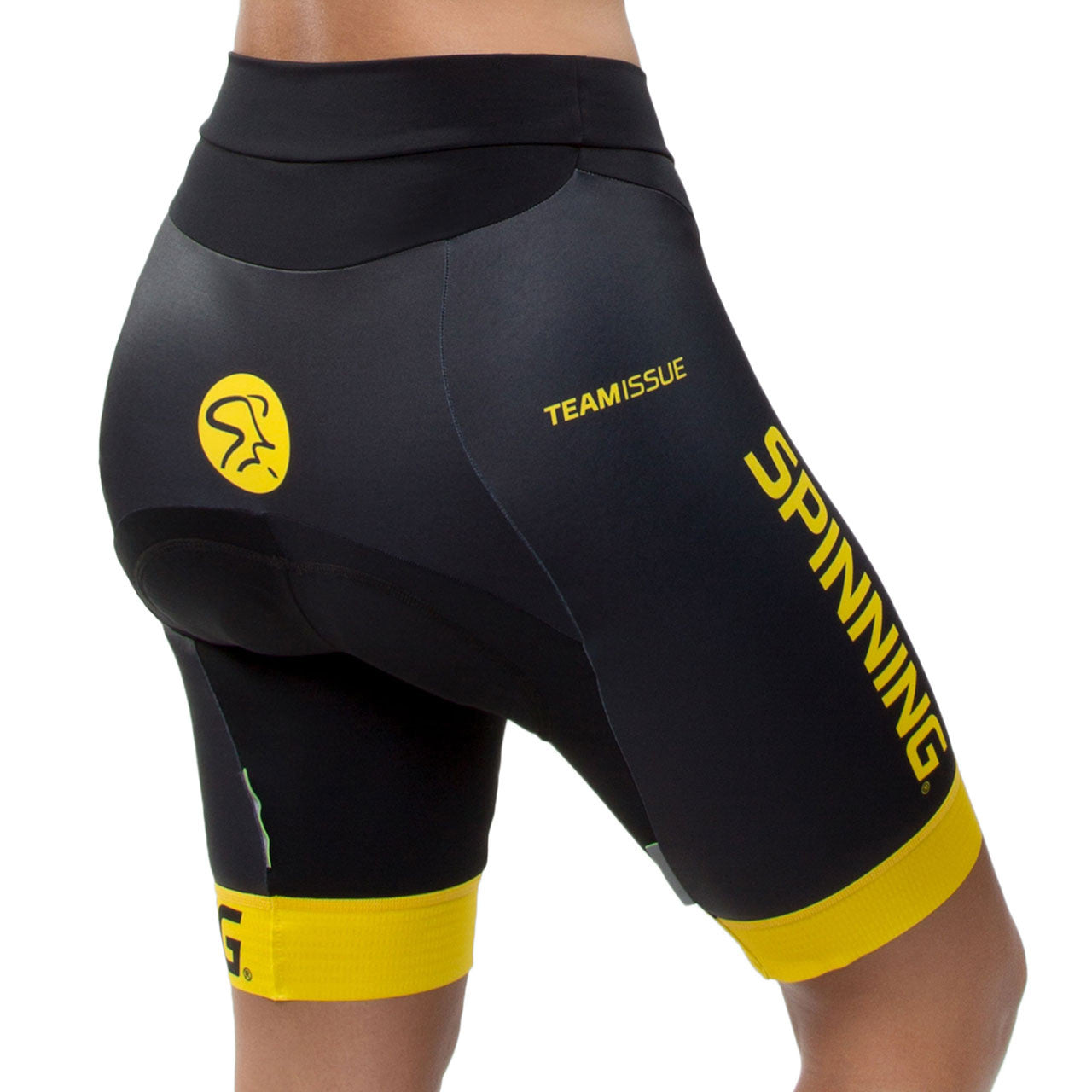 Spinning® Team Women's Cycling Short - Yellow - Spinning