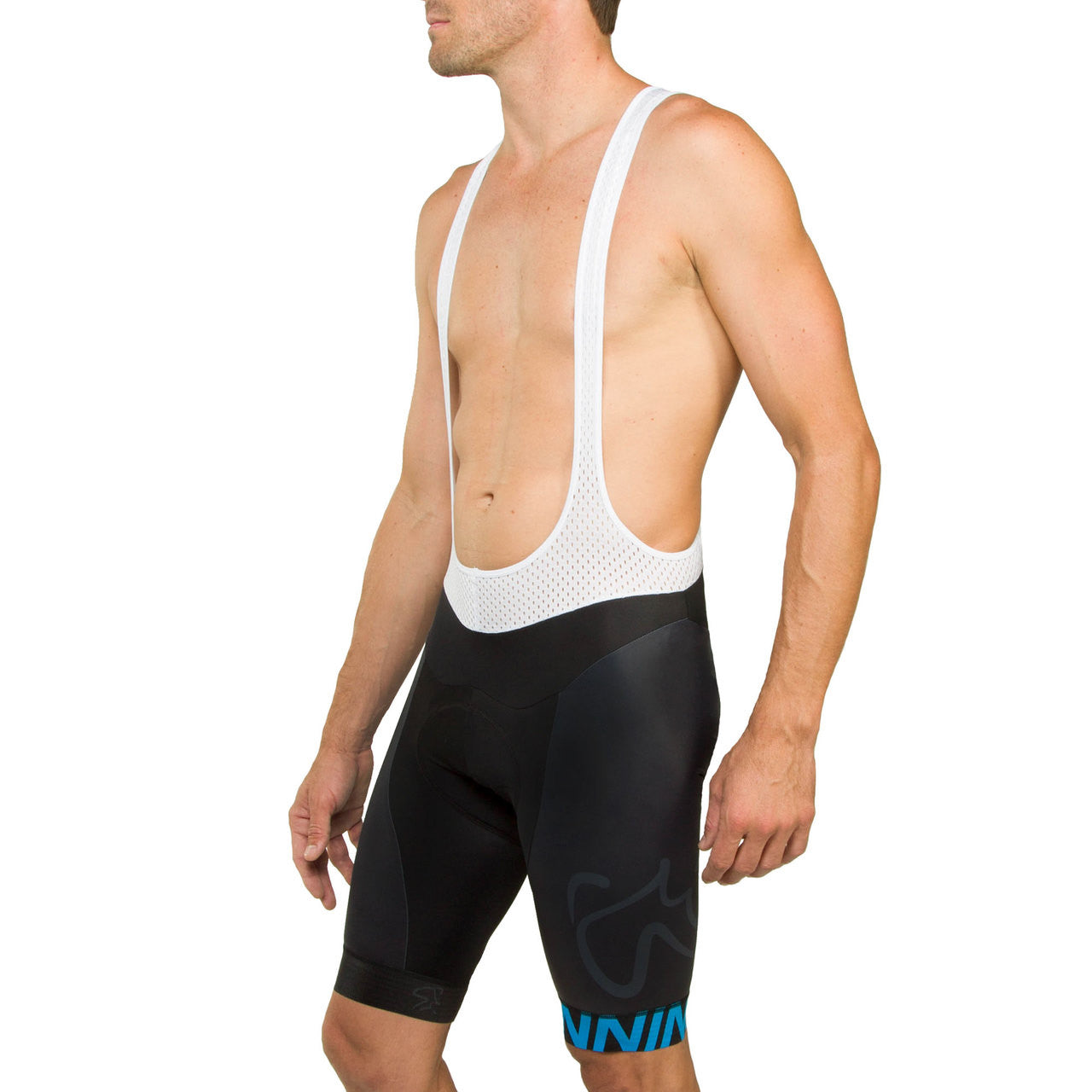 Spinning® Everest Men's Bib Cycling Short - Blue - Spinning