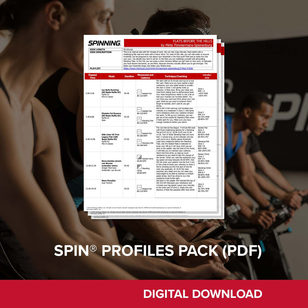 SPIN® Profiles (4 Pack) - May 2017 - Spinning