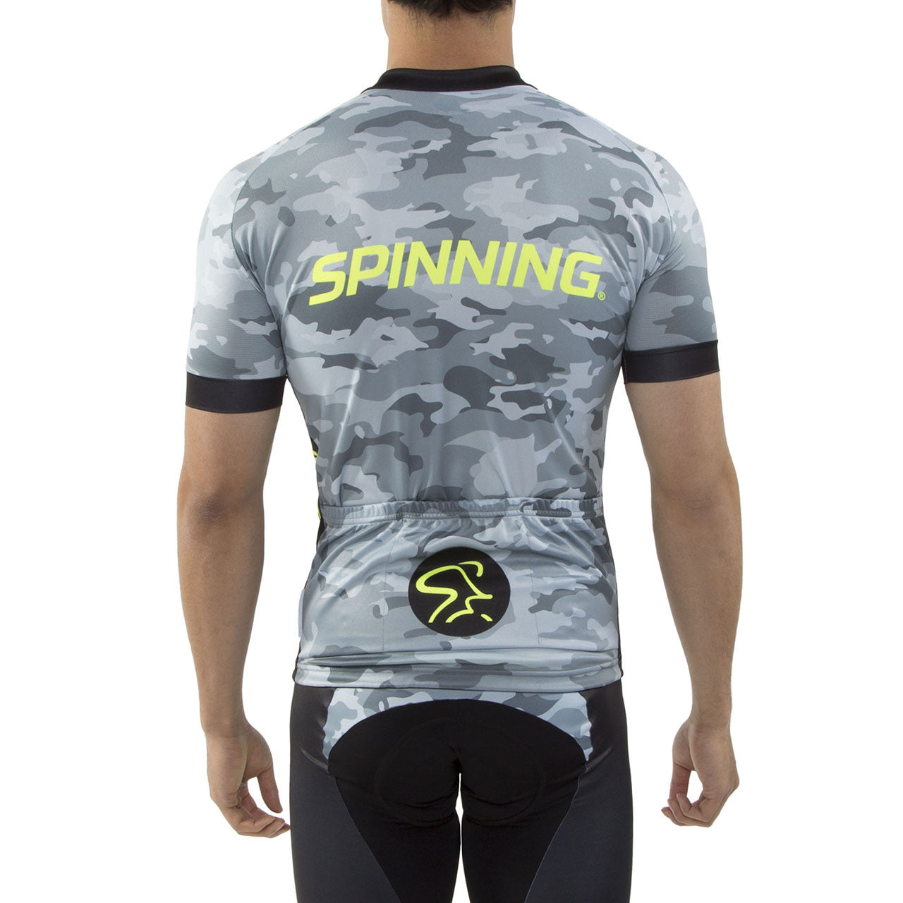 Spinning® Hercules Men's Cycling Jersey Yellow - Spinning