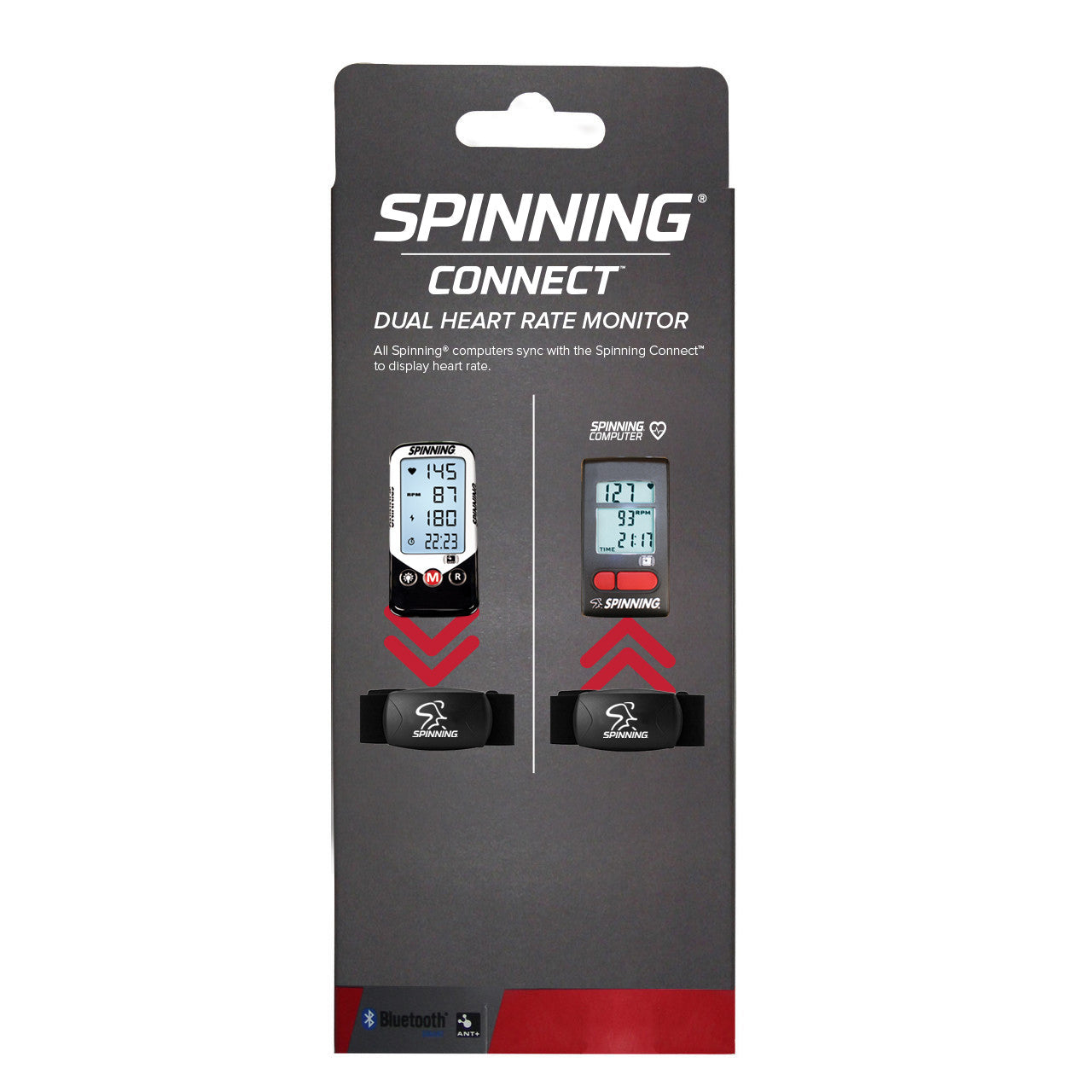 Spinning® Connect™ Dual Heart Rate Monitor Chest Strap - Spinning