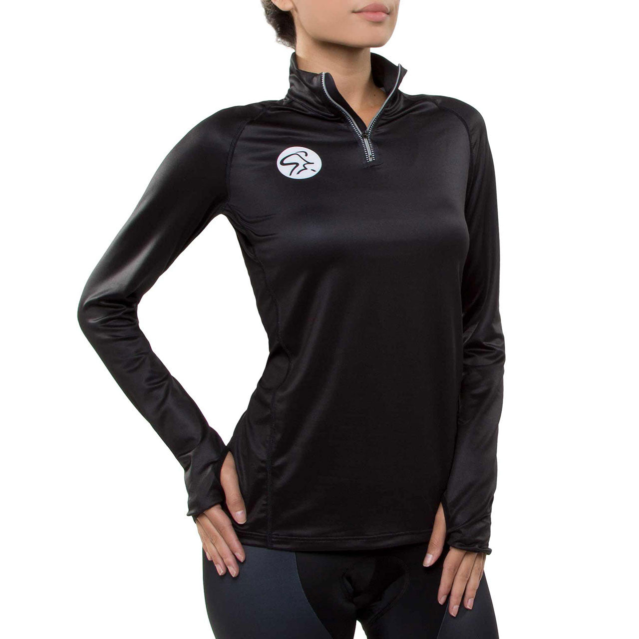 Spin® Pro Long Sleeve Jersey Women's Black - Spinning