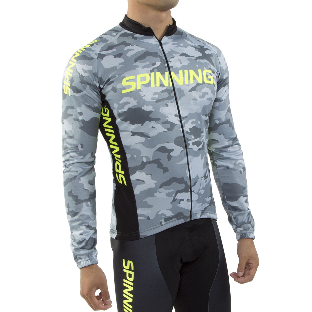 Spinning® Hercules Men's Cycling Jacket Yellow - Spinning