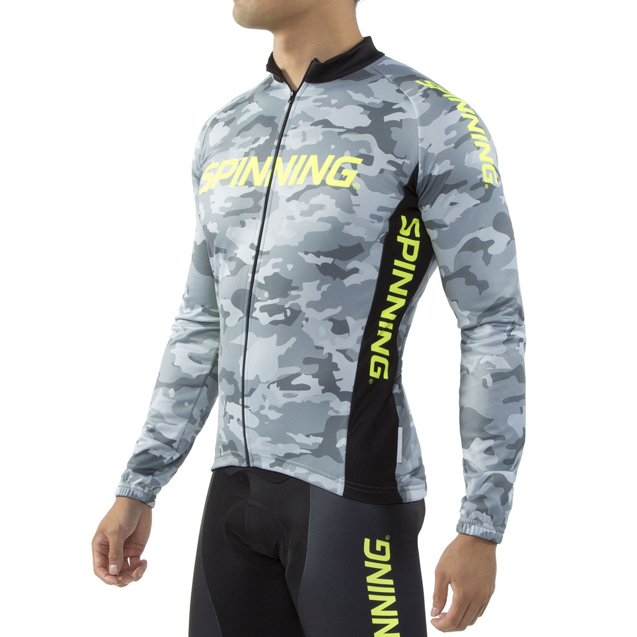 Spinning® Hercules Men's Cycling Jacket Yellow - Spinning