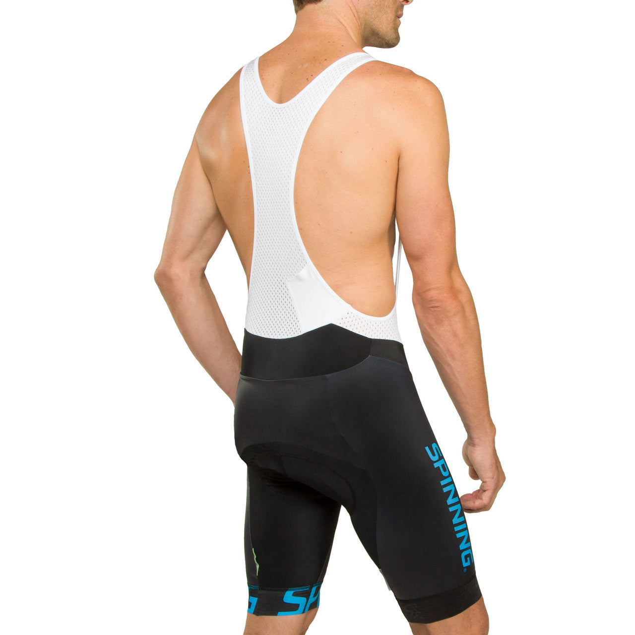 Spinning® Everest Men's Bib Cycling Short - Blue - Spinning