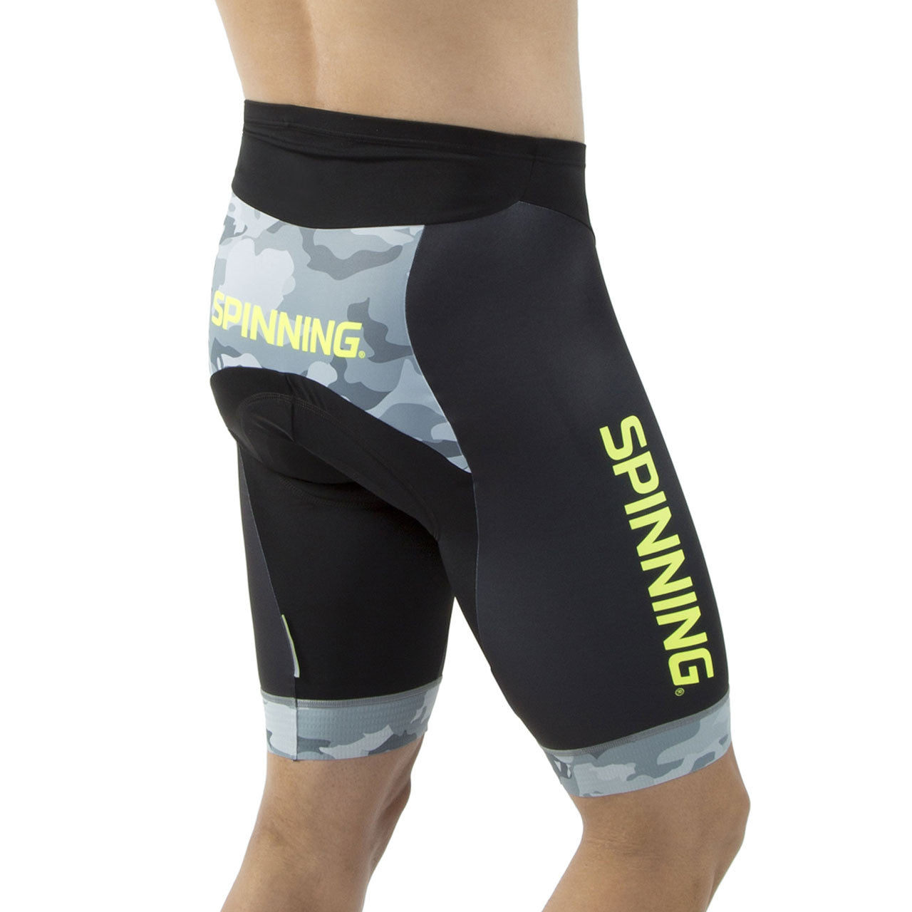 Spinning® Hercules Men's Cycling Shorts Yellow - Spinning