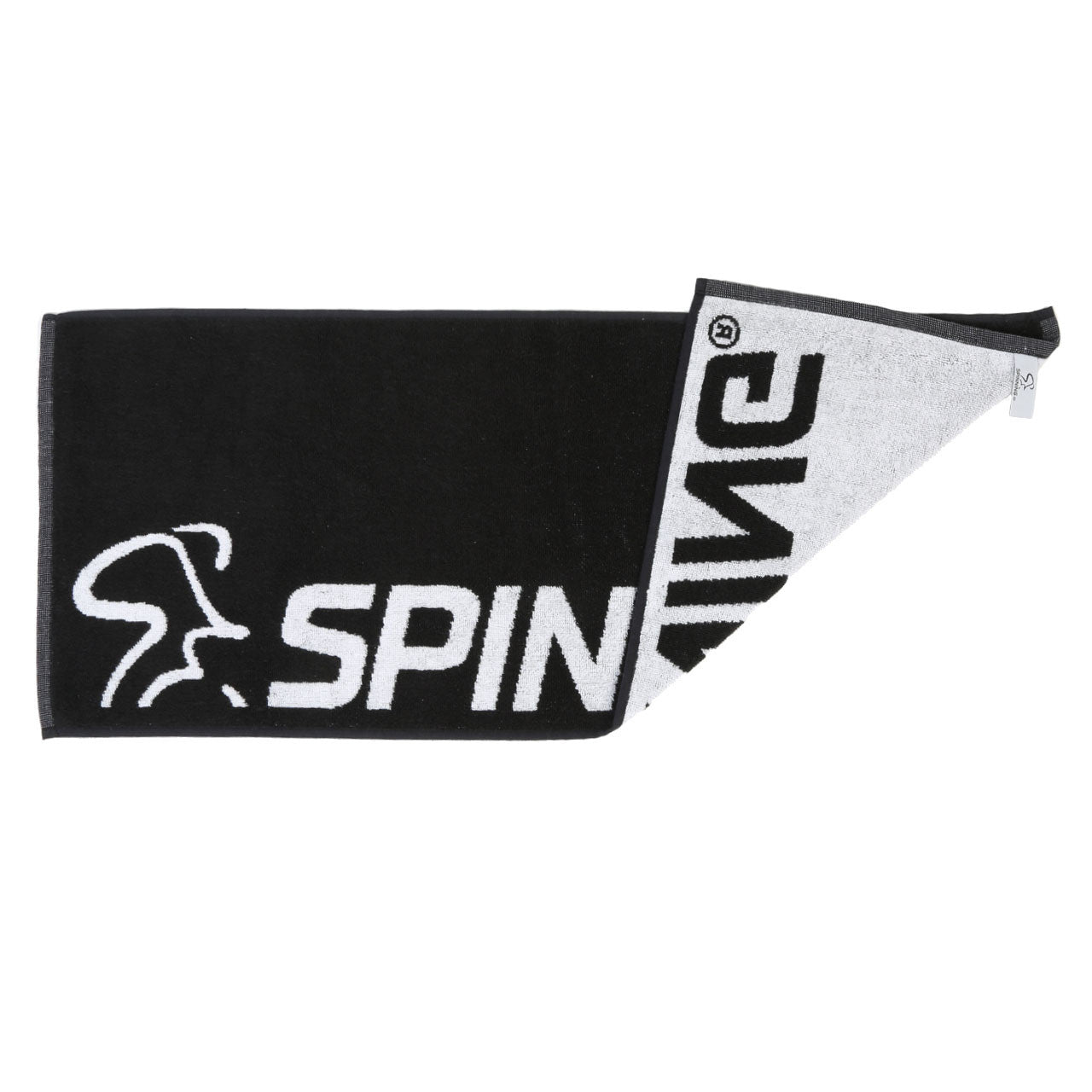 Spinning® Black and White Towel - Spinning