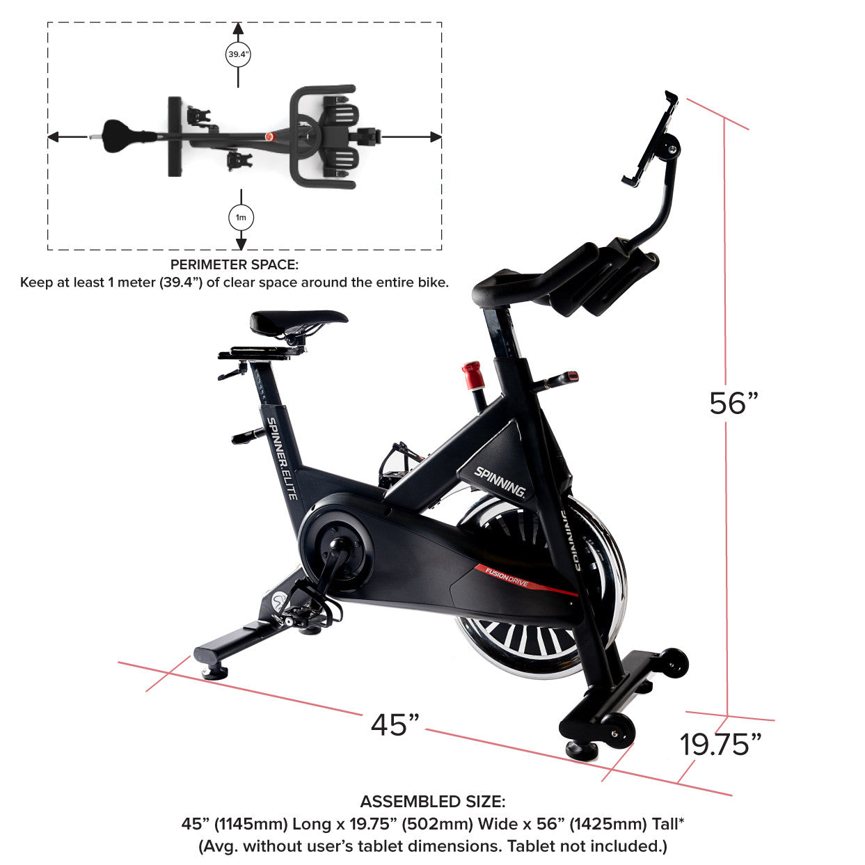 Elite Connected Spinner® Bike - Spinning