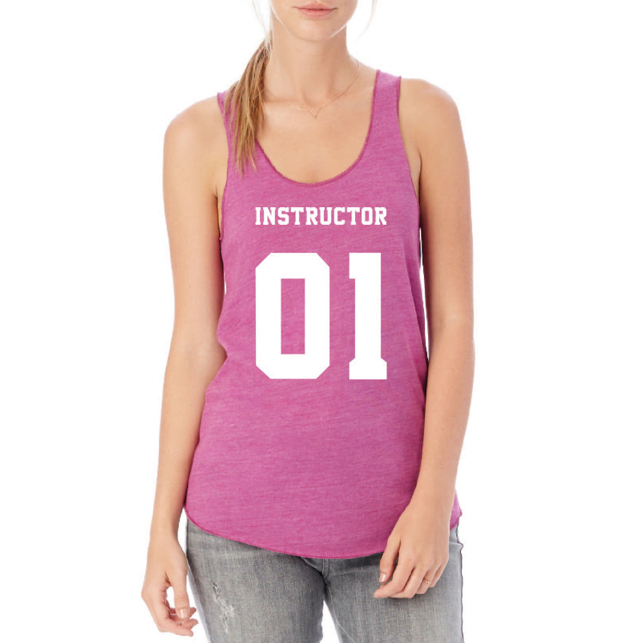 Spinning Instructor 01 Jersey Tank Womens - Spinning