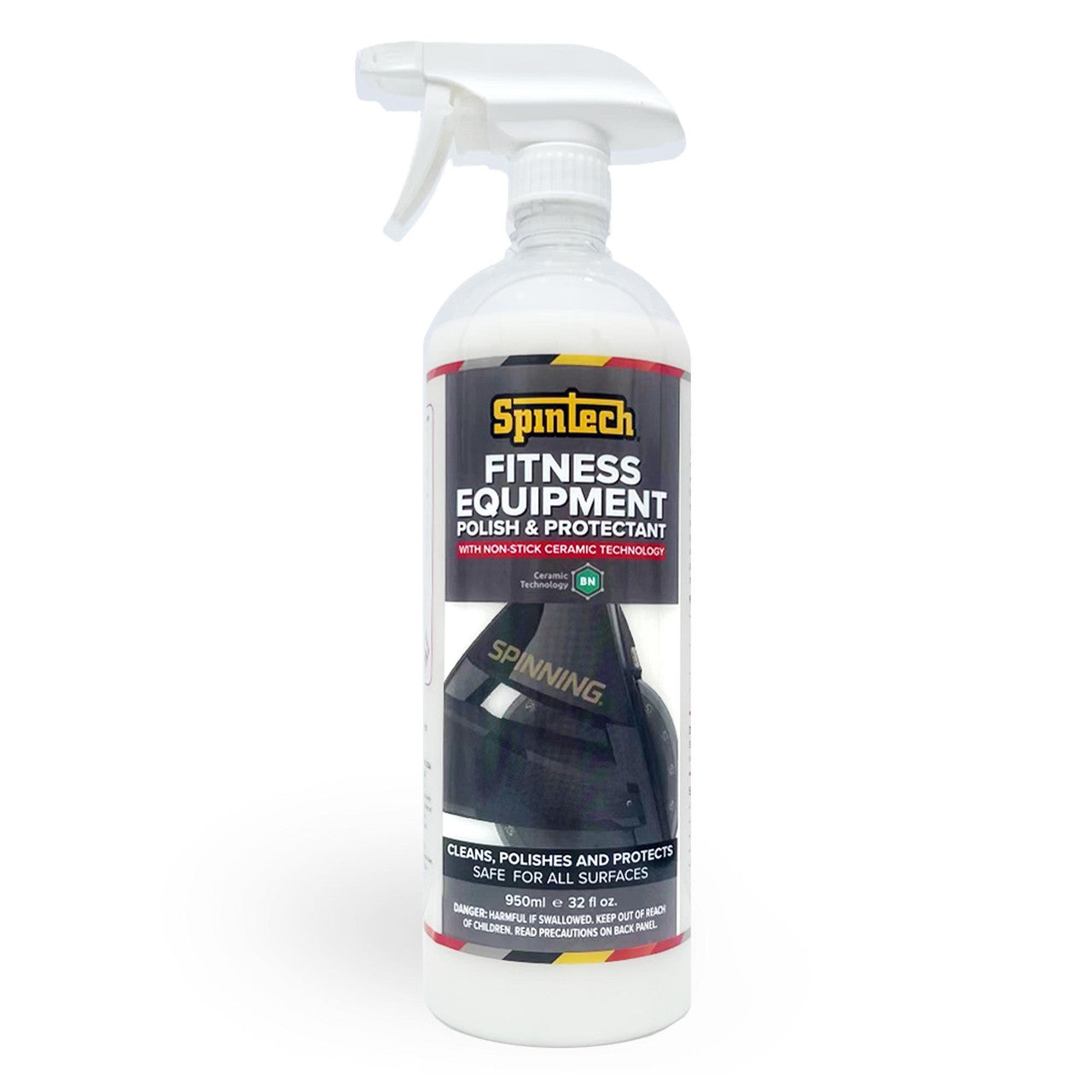 Spintech® Fitness Equipment Polish and Protectant - Spinning